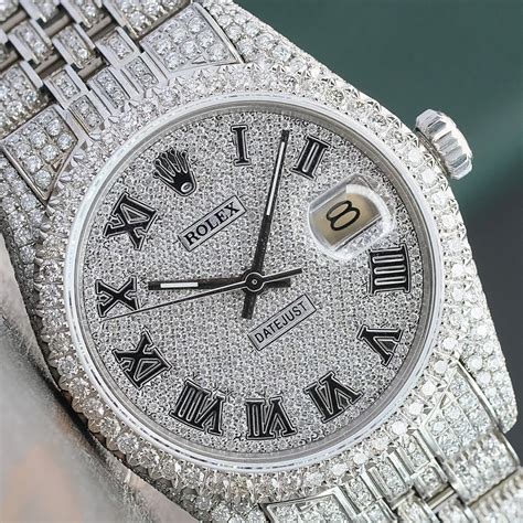 rolex full diamond prezzo|rolex diamond set watch.